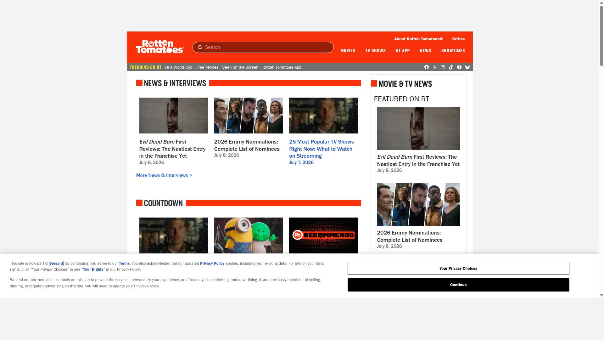 The Best of Netflix website