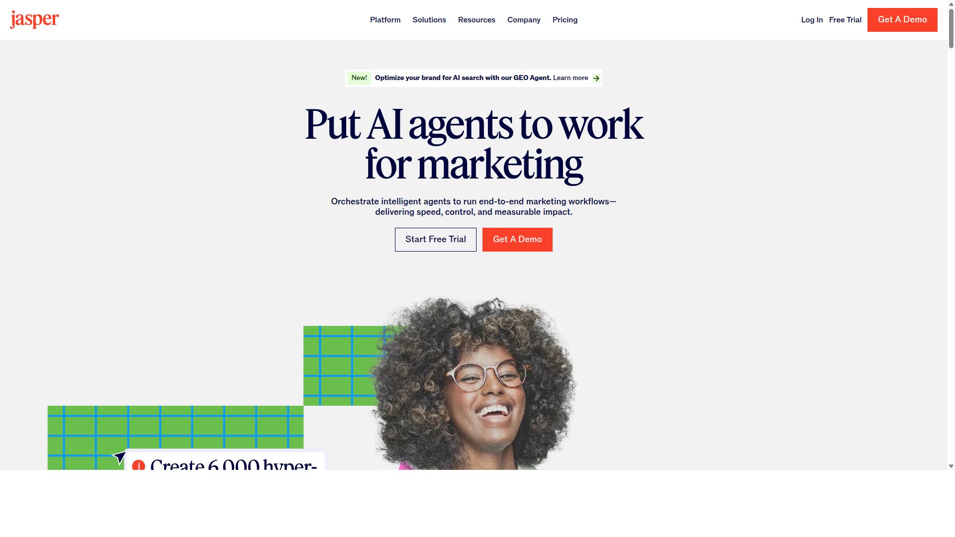 Jasper website